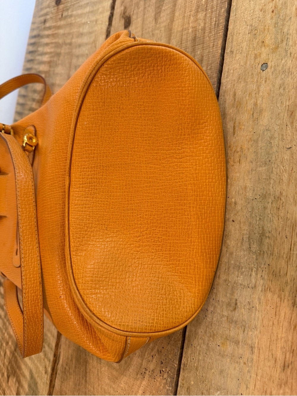 Loewe Vintage Leather Drawstring Bucket Shoulder Bag Authentic COA Project - Picture 7 of 15